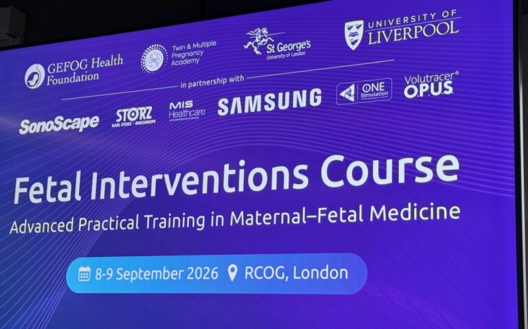 Dr. Mihaela Pețeanu la Londra: curs avansat de intervenții fetale și proceduri invazive în sarcină
